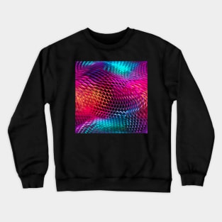 psychedelic 3D pattern Crewneck Sweatshirt